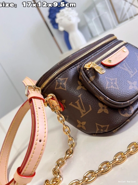 Cheap VUITTON BUMBAG-17-12-9.5CM LOUIS MINI 0729